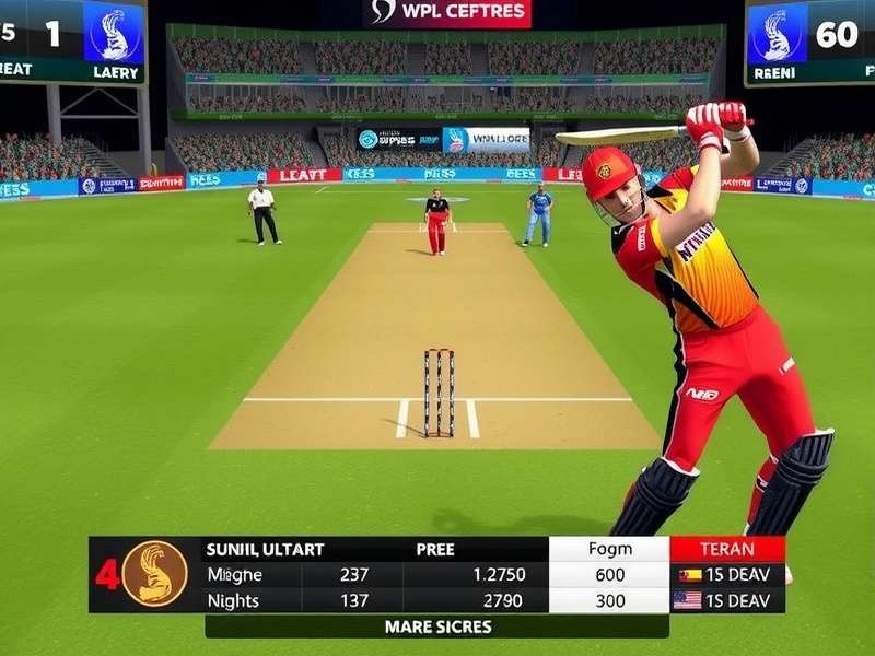 Sunrisers Hyderabad CPL Gameplay Screenshot